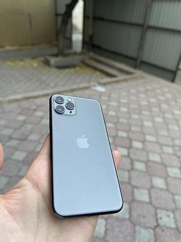 processor core i7: IPhone 11 Pro, 256 GB, Barmaq izi, Simsiz şarj, Face ID — 1