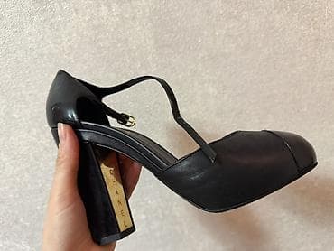 Digər ayaqqabılar: Chanel qadın ayaqqabısı.Orjinal - Model: Mary Jane tərzində, qalın — 1