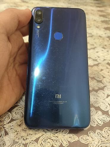 xiomi note 10: Xiaomi Mi Play, 64 GB, rəng - Mavi, 
 Qırıq — 4