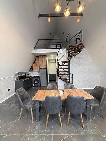 qala ramanada ev satilir: İcarəyə verilir – müasir loft tipli 2 mərtəbəli A-Frame - Hündür — 1