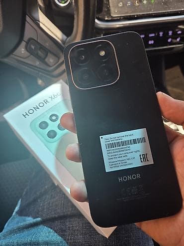 telefon bakı: Honor X6c, 256 GB, rəng - Qara, İki sim kartlı — 4