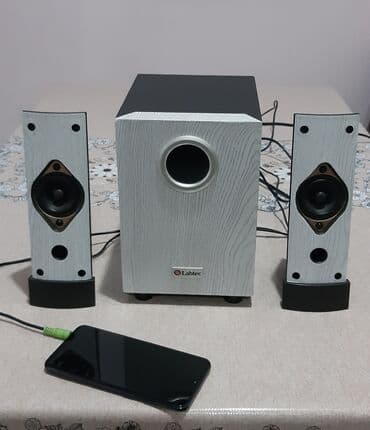 Dinamiklər və kolonkalar: İşlənmiş Creative Kolonka, Növ - Sabvufer, rəng - Qara — 2