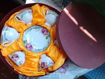 deri pul qablari: Çay dəsti — 1