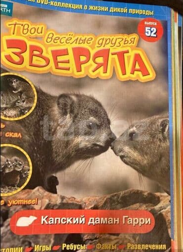 отдам в хорошие руки котенка: “Heyvanlar”jurnalları Moskvadan yazdırılan 52 ədəd jurnal, öz keysdə — 2