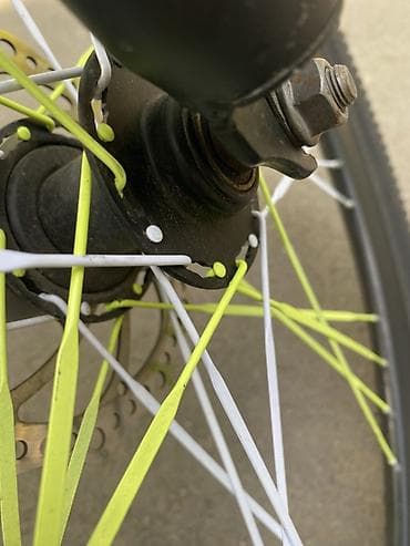 bmw velosiped satisi: Velo Puma dağ velosipedi - Rəng: mavi-göy çalarlı gövdə, qara detal — 4