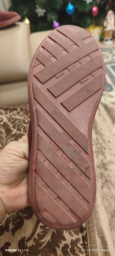 botik: Ölçü: 39, rəng - Qırmızı, İşlənmiş — 4