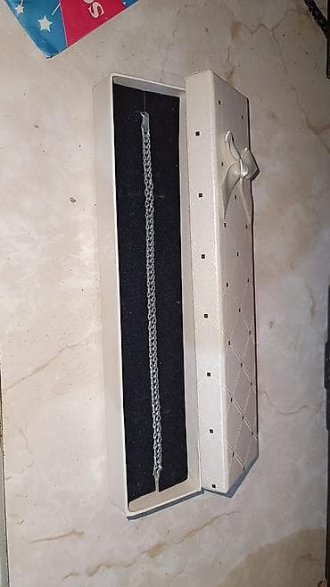 poladan qolbag: Bilərzik, Gümüş, 6 g, Pulsuz çatdırılma — 1