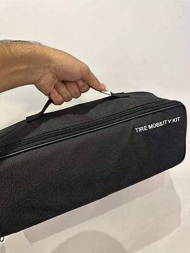 p4 disk: Tire Mobility Kit – portativ təkər təmir dəsti - Kompakt kompressor — 3