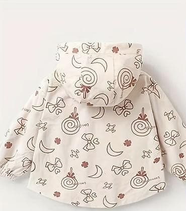 Giz Uşaqi üçün kapüşonlu kurtkaolcu 2-3yaw, 100% cotton,giymeti — 2