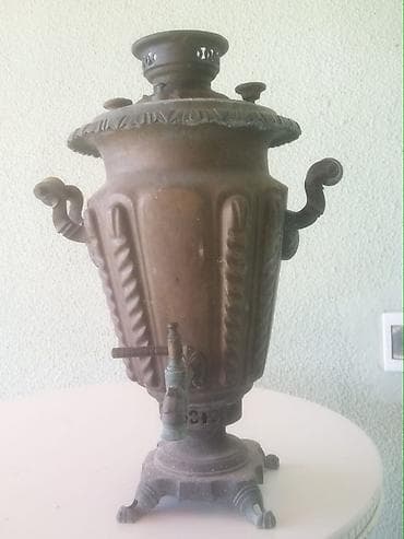 samovar 5l: Qədim samovar, 1979 il, Vəziyyəti: Əla — 1
