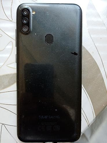 atv plus tuner: Samsung Galaxy A11, rəng - Qara, Barmaq izi — 2