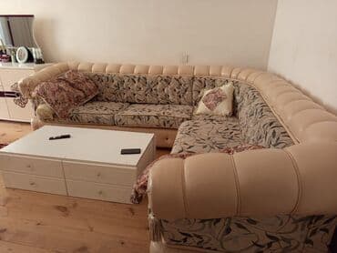 metbex mebeli satiram: Künc divan, İşlənmiş, Açılan — 4