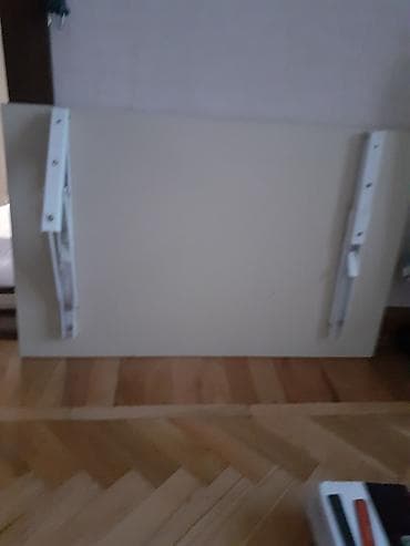 duw kabin: Divardan masa, Qatlanan, MDF, Dördbucaq masa — 1