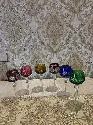 acar naboru: Qədəhlər, Xrustal, 6 ədədli dəst — 2