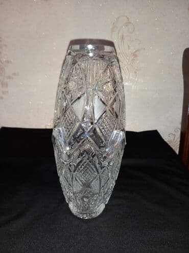 ваза: Набор ваз, Хрусталь — 8