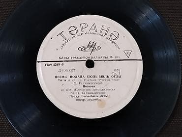 Vinil vallar: Azərbaycan mövzusunda vinil vallar. qiyməti 5-50 azn arası dəyişir — 7