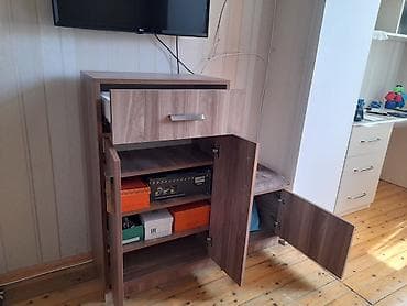 kitab refi mebel: Dəhliz üçün çoxfunksiyalı dolab-komplekt - Ölçü: 110 × 105 × 35 sm - — 1