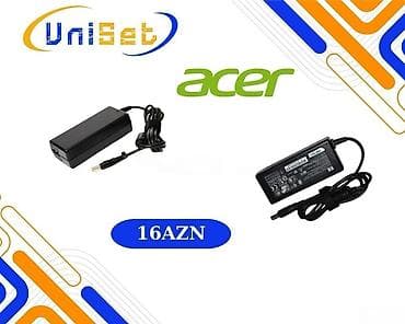 irşad telecom notebook: Noutbuk adapter "Acer" Şəhər: Bakı Malın tipi: Kabellər və adapterlar — 1