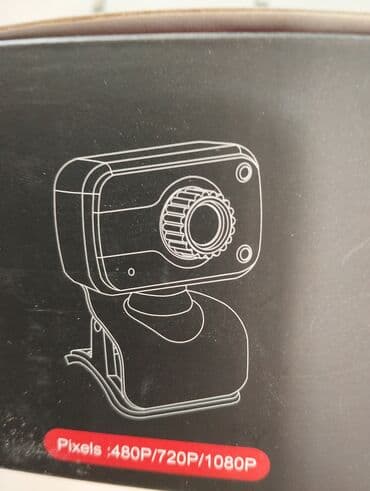 Колонки для ПК и ноутбуков: Qara rəngdə, USB ilə qoşulan veb-kamera. Kompüter və ya noutbuk üçün — 3