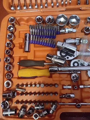 nabor desti: Alət dəsti – peşəkar çoxfunksiyalı - Sərt plastik portativ çamadanda — 4