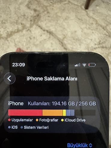 note 14 pro: IPhone 14 Pro, 256 GB, Qara, Zəmanət, Barmaq izi, Simsiz şarj — 4