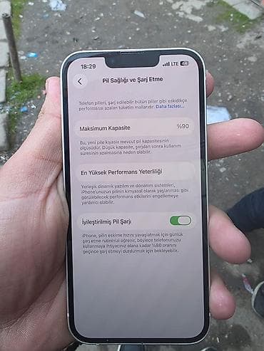 ihone 7 plus: IPhone 13, 128 GB, Ağ, Face ID — 3