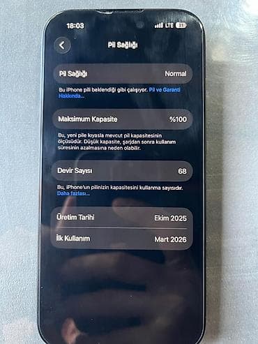 IPhone 16, 128 GB, Qara, Face ID — 3