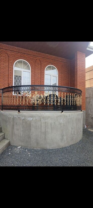 мойка для кухни: Балконная перила, Железо — 2