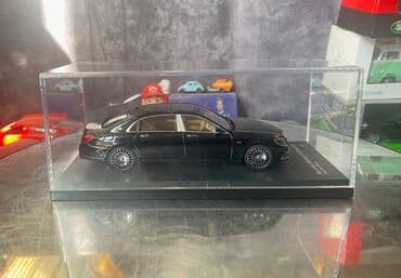 maşın modeli: Коллекционная модель Mercedes-Maybach S-class X222 obsidian black 2019 — 9