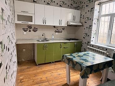 bulbulede kiraye ev: 1 otaqlı mənzil – daxili plan və təchizat - Girişdən dəhliz, taxta — 6