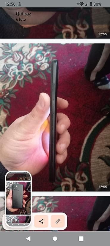 xiaomi shark: Redmi A2+, 64 GB, rəng - Qara, Barmaq izi — 3