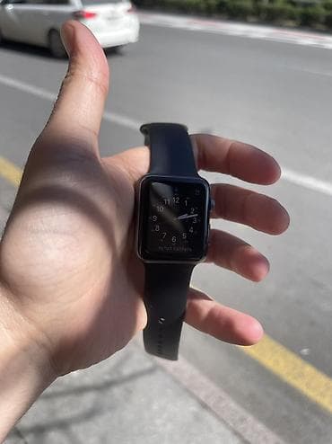 mon: İşlənmiş, Smart saat, Apple, Sensor ekran, rəng - Boz — 2