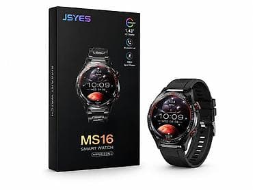 Kateqoriya: Smart saatlar Brend: Jsyes Model: MS16 Watch Gold Black — 1