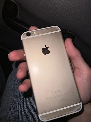 iphone 2 g: IPhone 6, 32 GB, Qızılı, Barmaq izi — 1