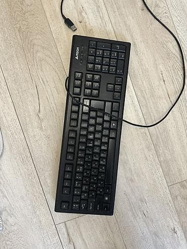 Kompüter ehtiyyat hissələri: A4Tech klaviatura. Problemi yoxdur — 1