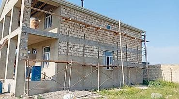 2 mertebe ev: 2 mərtəbəli fərdi yaşayış evi – yarımçıq tikili - Layihə: möhkəm — 1