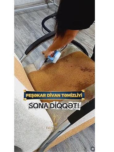 divan temizleme: Təmizlik | Ofislər, Mənzillər, Evlər | Ümumi təmizlik, Gündəlik təmizlik, Təmirdən sonra təmizlik — 5