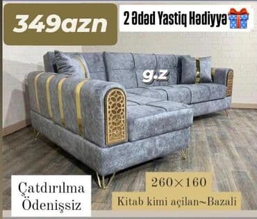 Matraslar: Künc divan, Yeni, Açılan, Bazalı, Parça, Şəhərdaxili pulsuz çatdırılma — 1