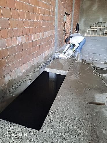 Avto xidmətlər: Beton və daş konstruksiyalarda deşikmə və kəsim xidməti - Beton — 9