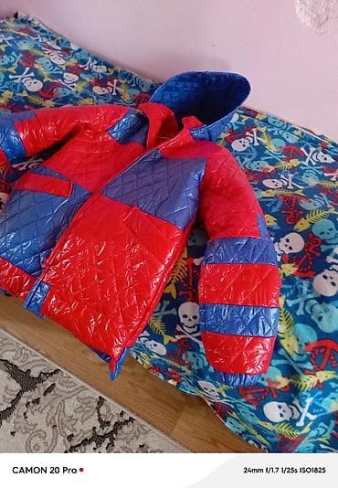 Dəstlər: Uşaq üçün qışlıq kapitone gödəkçə 10 yas 14 yas oglan qiz ferqi yoxdu — 2