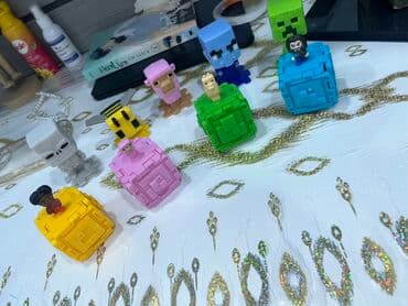 uşaq ucun oyuncaqlar: Birdenesi 5 manat. McDonald’s ve Minecraft. Hamsının qutulari — 1