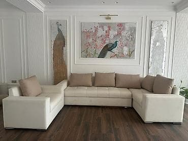 Divan və kreslo dəstləri: Künc divan, Açılan — 1