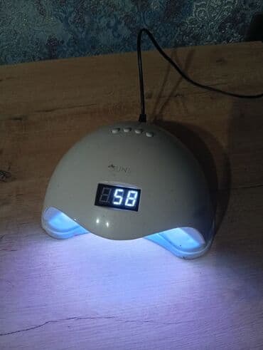 Saç buran maşalar: SUN seriyasından UV/LED manikür lampası - Gellak və akril gel üçün — 2