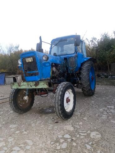 sürücülük vəsiqəsi tələb etməyən motosiklet: Mavi rəngli təkərli traktor - Kabinli, ön qoruyucu şüşə və yan — 2