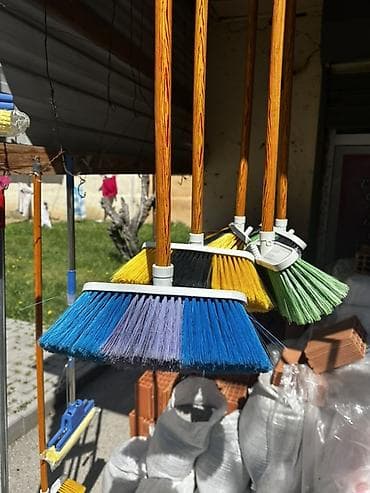 beton desen: Məhsul: Uzun saplı süpürgə - İstifadə sahəsi: ev, ofis, qaraj, həyət — 2