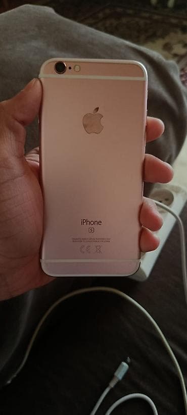 iphone telefon ucuz: IPhone 6s, Rose Gold, Barmaq izi — 1