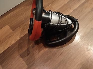 islenmis konbi: Oyun sükanı – simulyator üçün - Rəng: qara-tünd narıncı - Korpus — 4