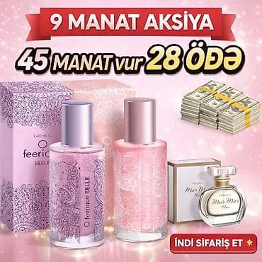 Faberlic qadın ətirləri seti - Brend: Faberlic - Xətlər: O Feerique