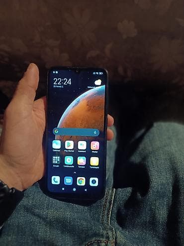 Redmi 9C, 128 GB, rəng - Qara, Barmaq izi