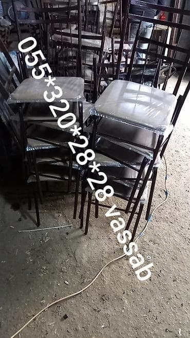 продажа мебели бу: Kafe və restoranlar üçün 4 nəfərlik 6 nəfərlik 8 nəfərlik stul və — 4